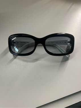 Vintage authentic Chanel sunglasses with original case
